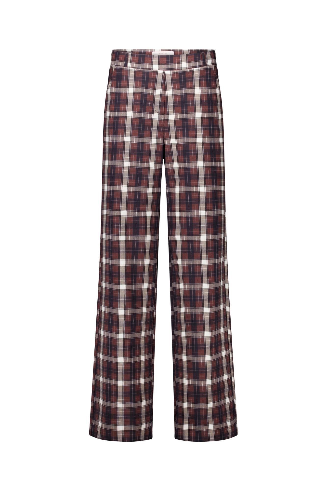 STUDIO ANNELOES 14122 Lexie check trousers