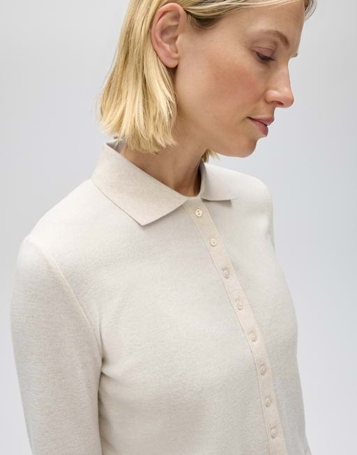 OPUS 1063765984106 Sugimi Poloshirt-soft cream