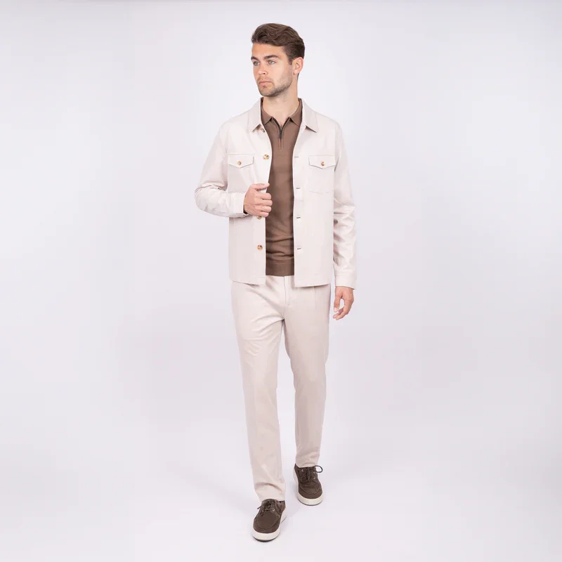 SEVEN DIALS SDL26114DU89 ARDWOLF Shirtjacket-Pebble