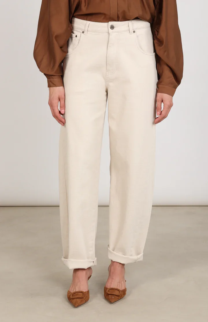 NUKUS NKF09124 Petra Pants Barrel Denim