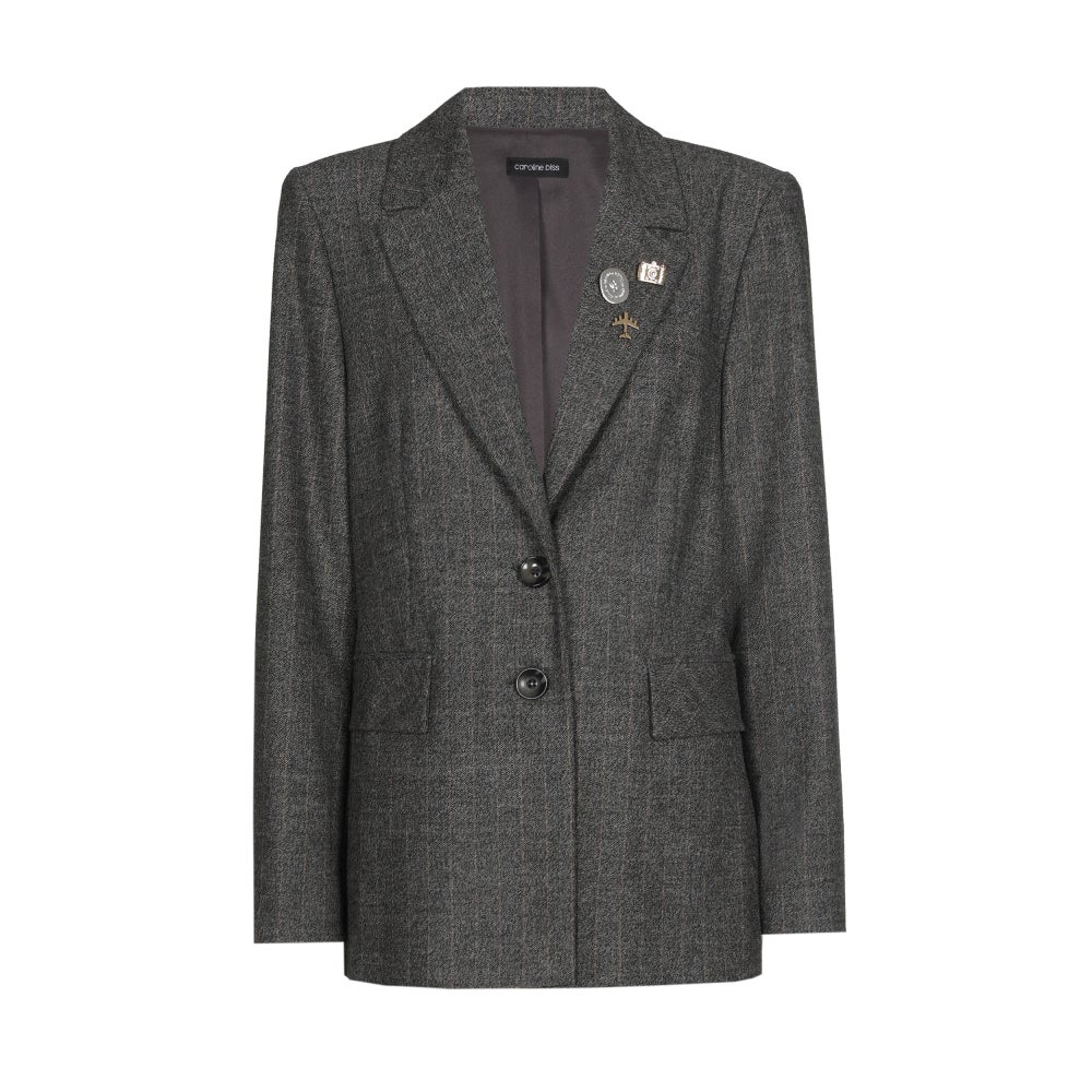 CarolineBiss 4852/12 City chic blazer met pins