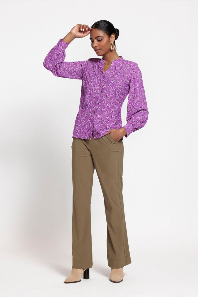 STUDIO ANNELOES 09579 Moontje SA logo blouse