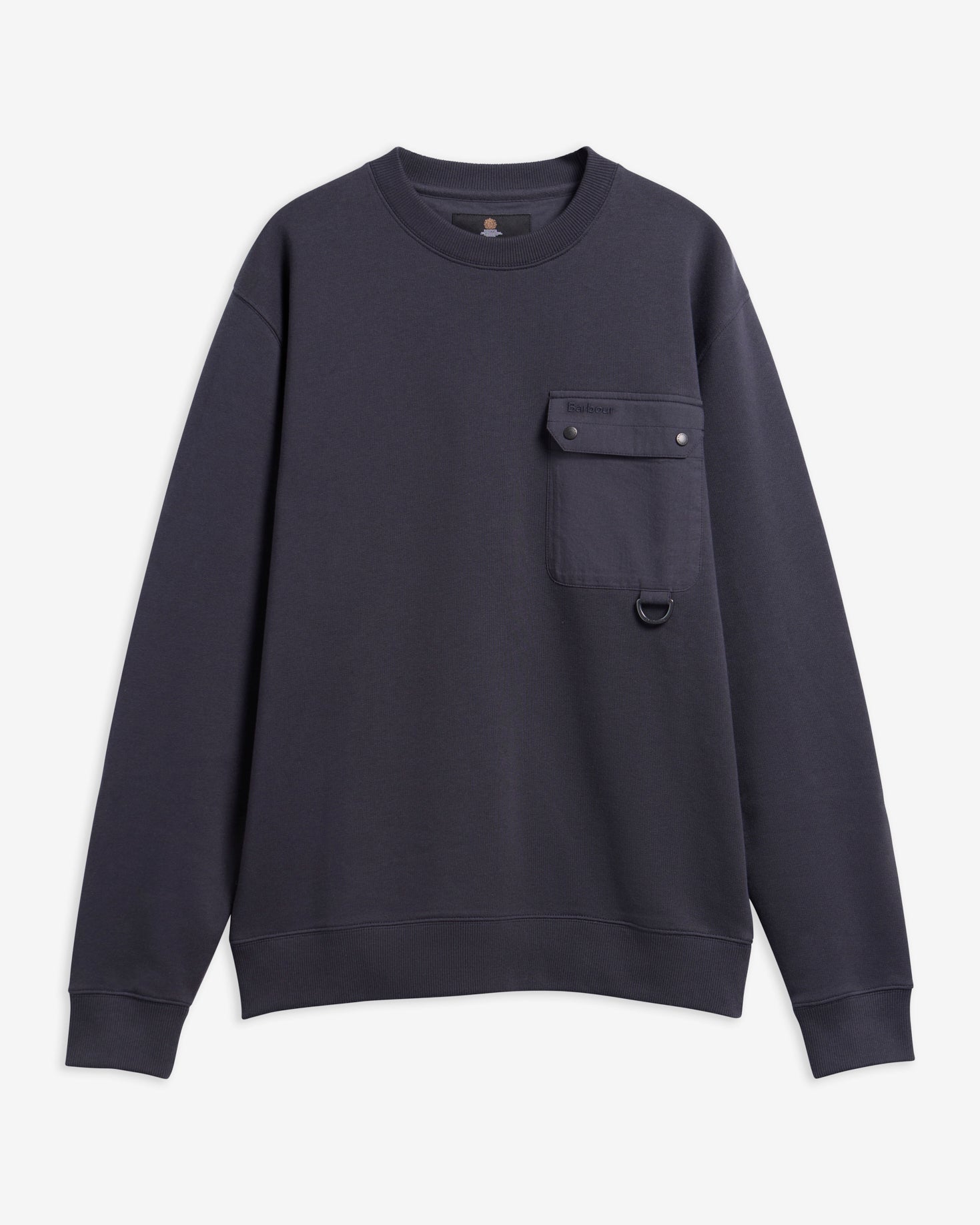 BARBOUR MOL0775 Pitt CrewNeck Sweatshirt - navy