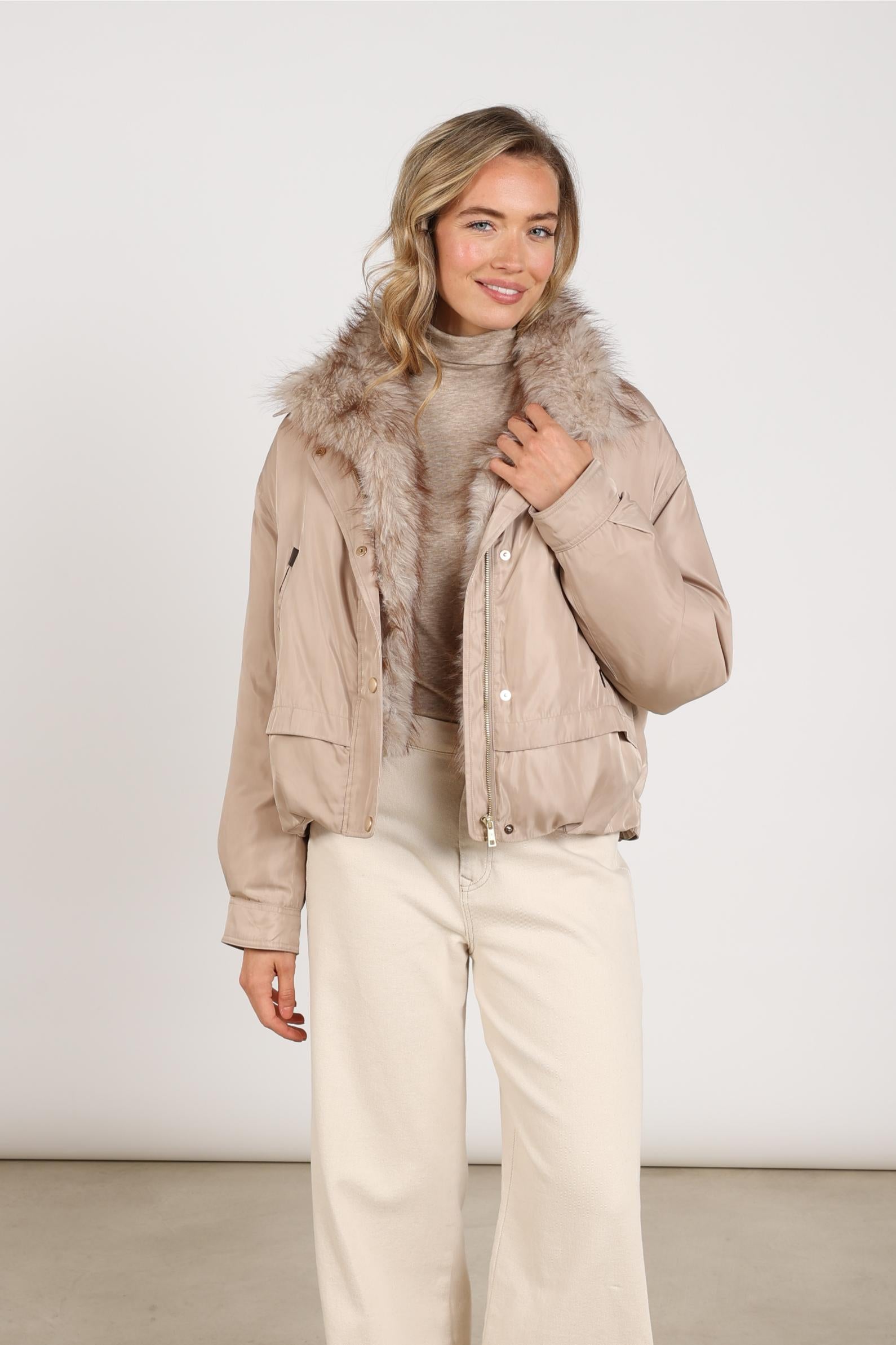 NUKUS NKF12013 Paula Jacket-sand