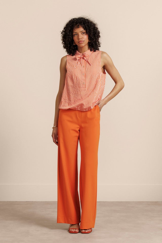 STUDIO ANNELOES 13907 Kimmy stripe poplin Blouse