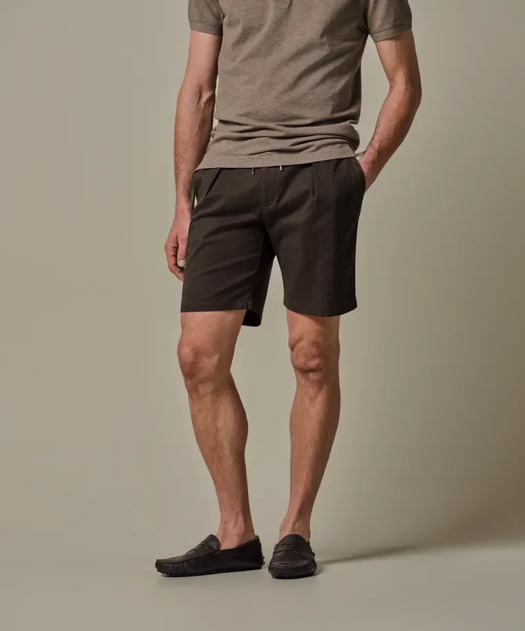 PROFUOMO PPXQ10002A DYE SHORT SPORTCORD-D.Brown