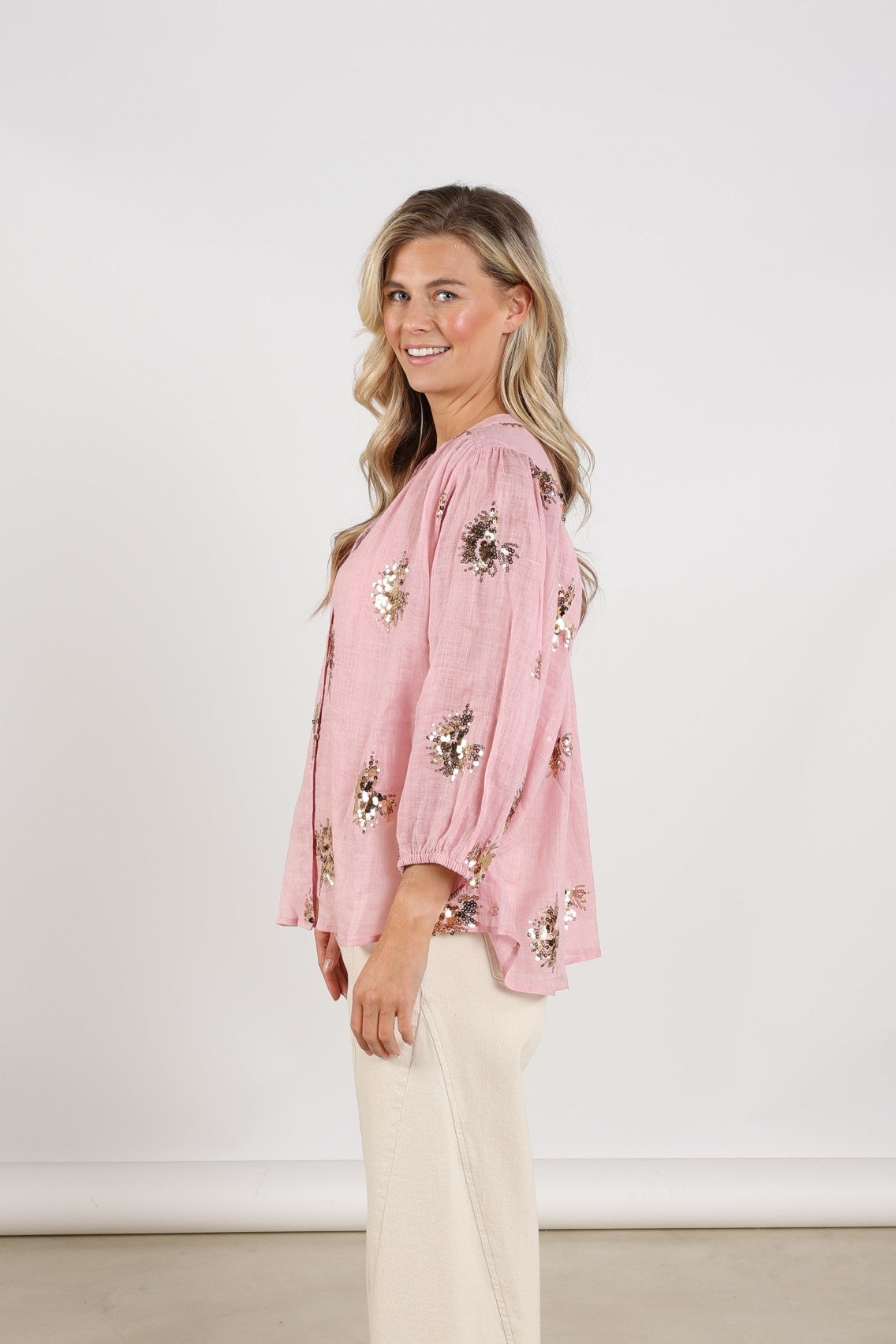 NUKUS NKS02175 Lynn Blouse Paillet