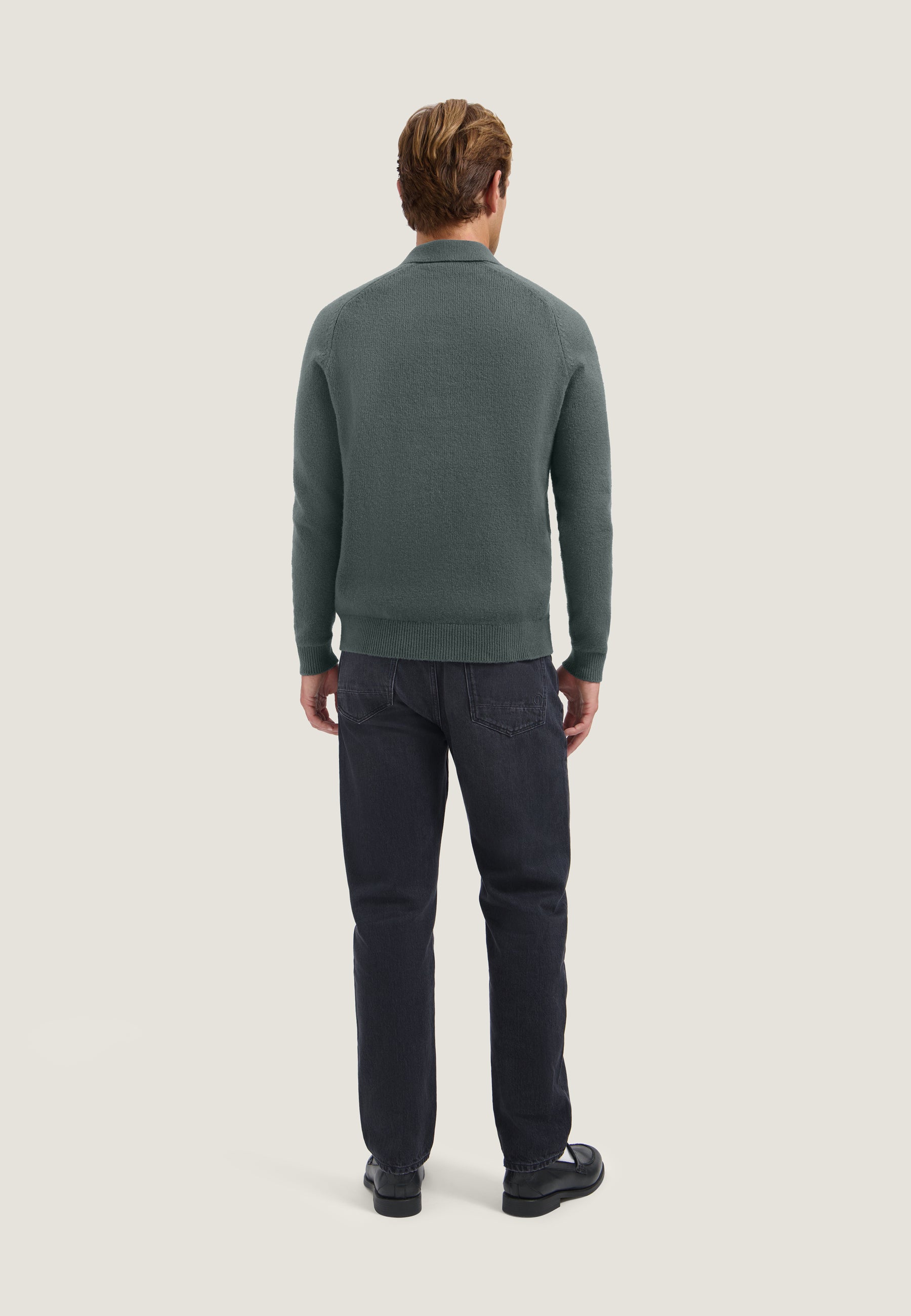 DSTREZZED 405936 YVAIN POLO-Grey Green