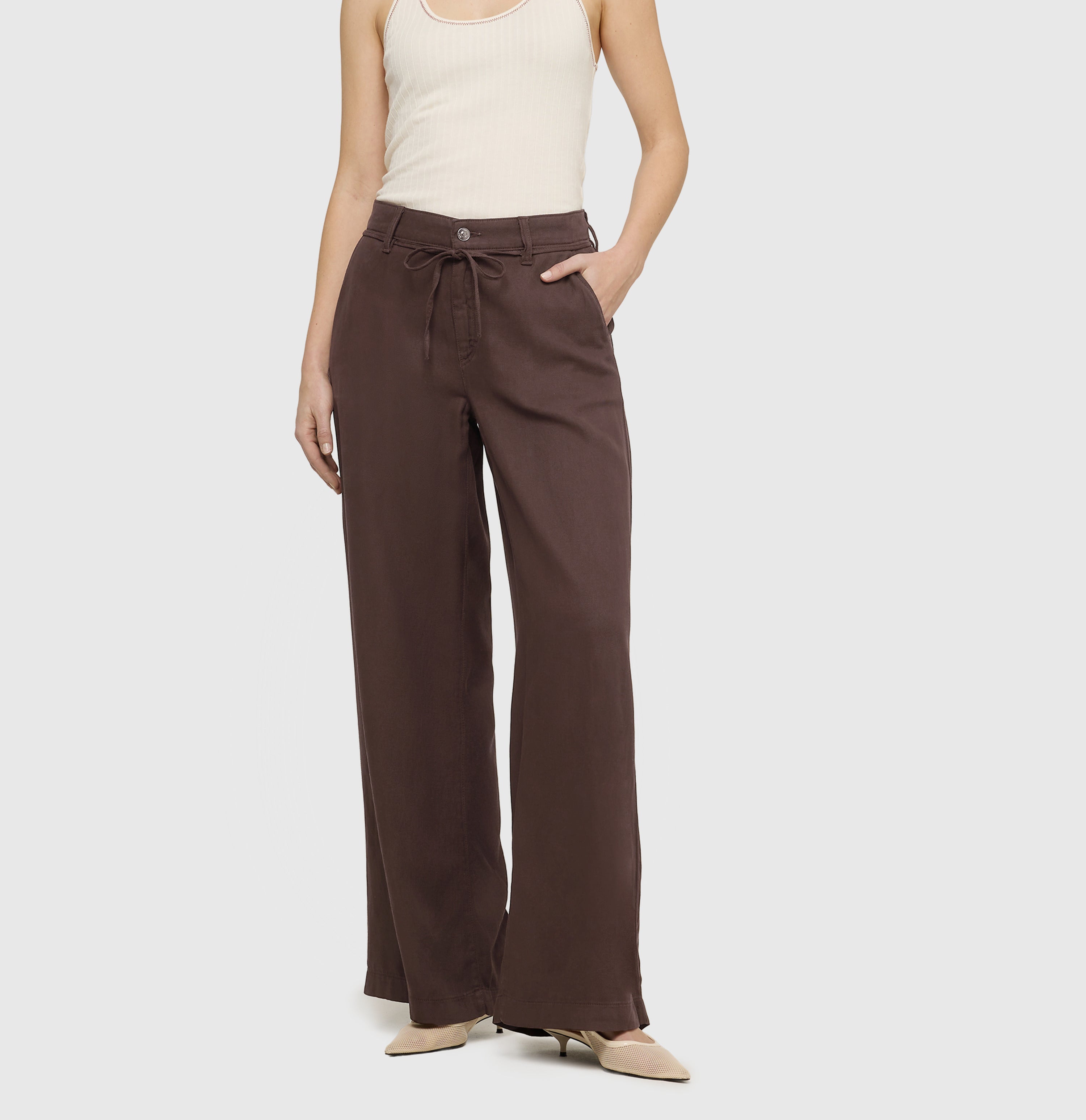 MAC 0201 5248-00 Wendy 2.3 Pants-TruffleBrown