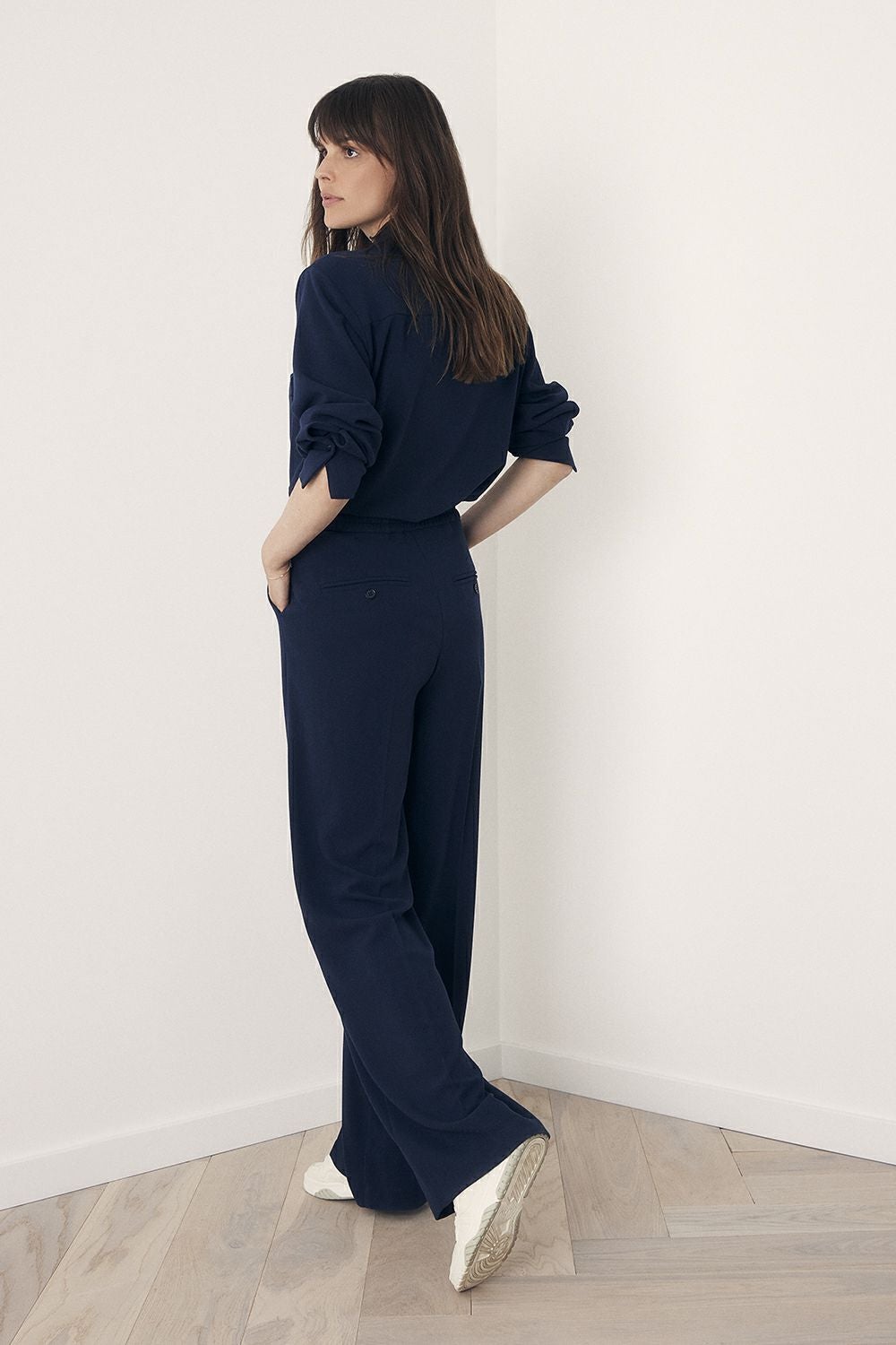 Corel Amsterdam Julia Uni Pants - Marine