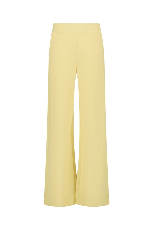STUDIO ANNELOES 13873 Lexie bonded trousers-butter yellow