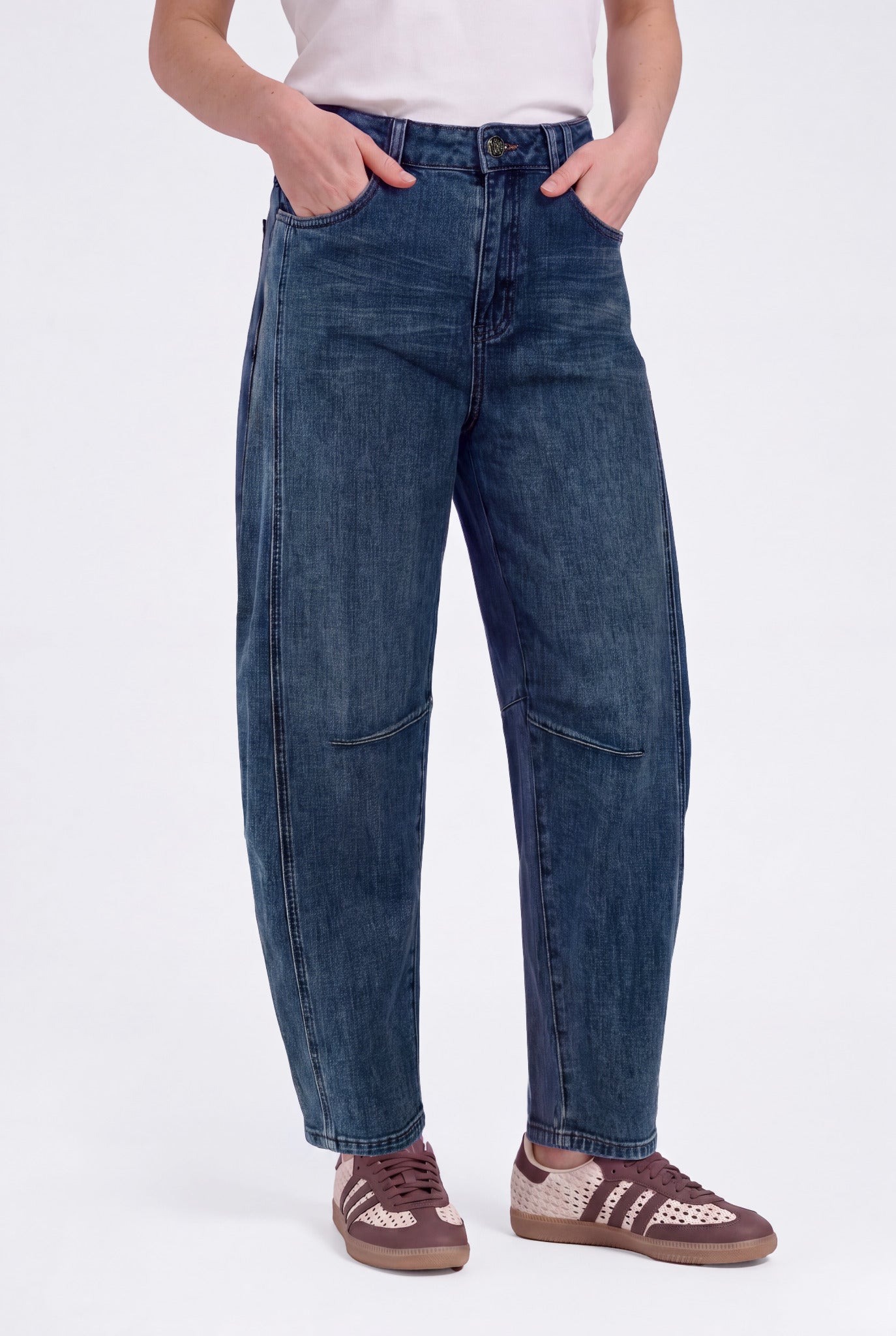 FLORÈZ CR0291 Shimmy Barrel Jeans