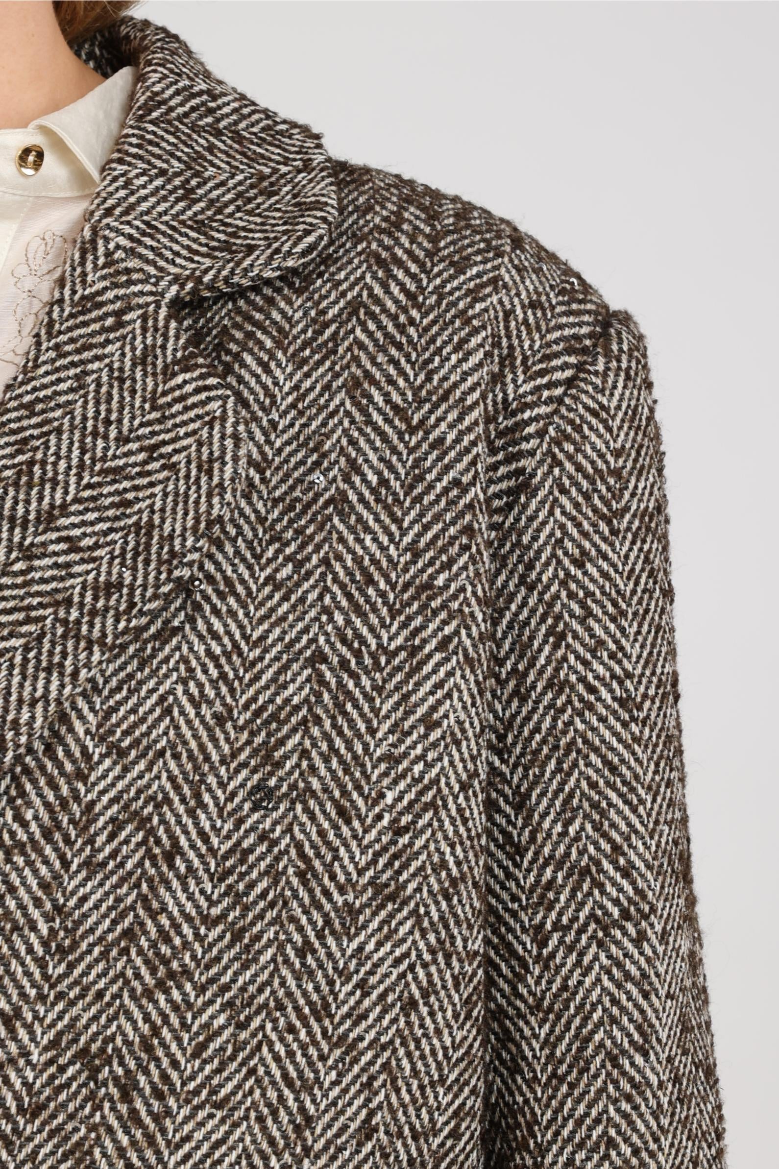 NUKUS NKF13096 Daphne Jacket Herringbone