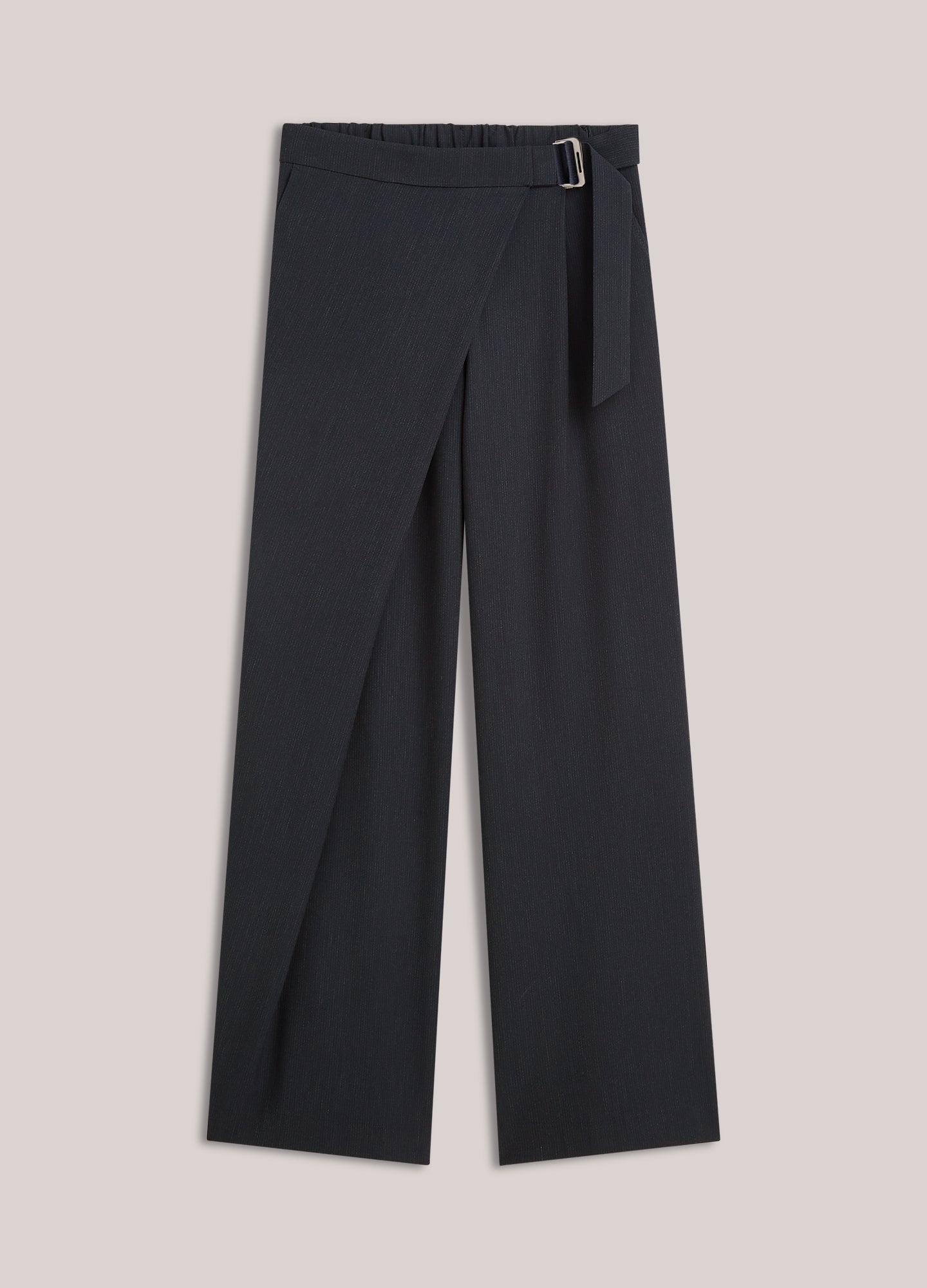 Summum 4s3029-12504 Overslagbroek met pinstripe