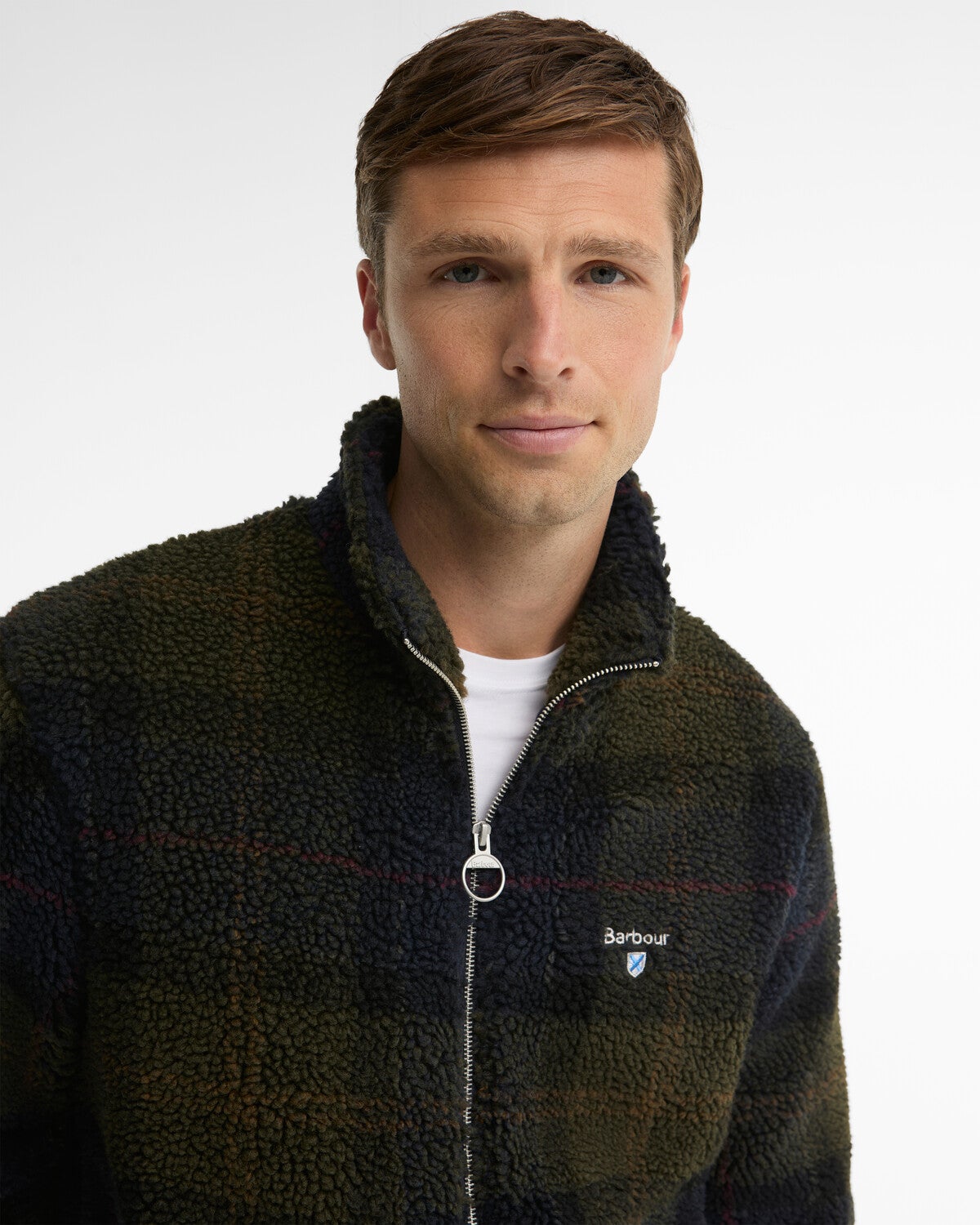 BARBOUR MFL0187 TARTAN FLEECE ZIP THROUGH SWEATSHIRTjack