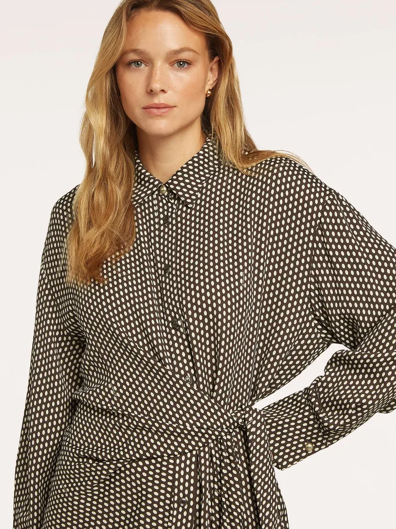 BEAUMONT BC49520263 BELINDA blouse dark chocolate