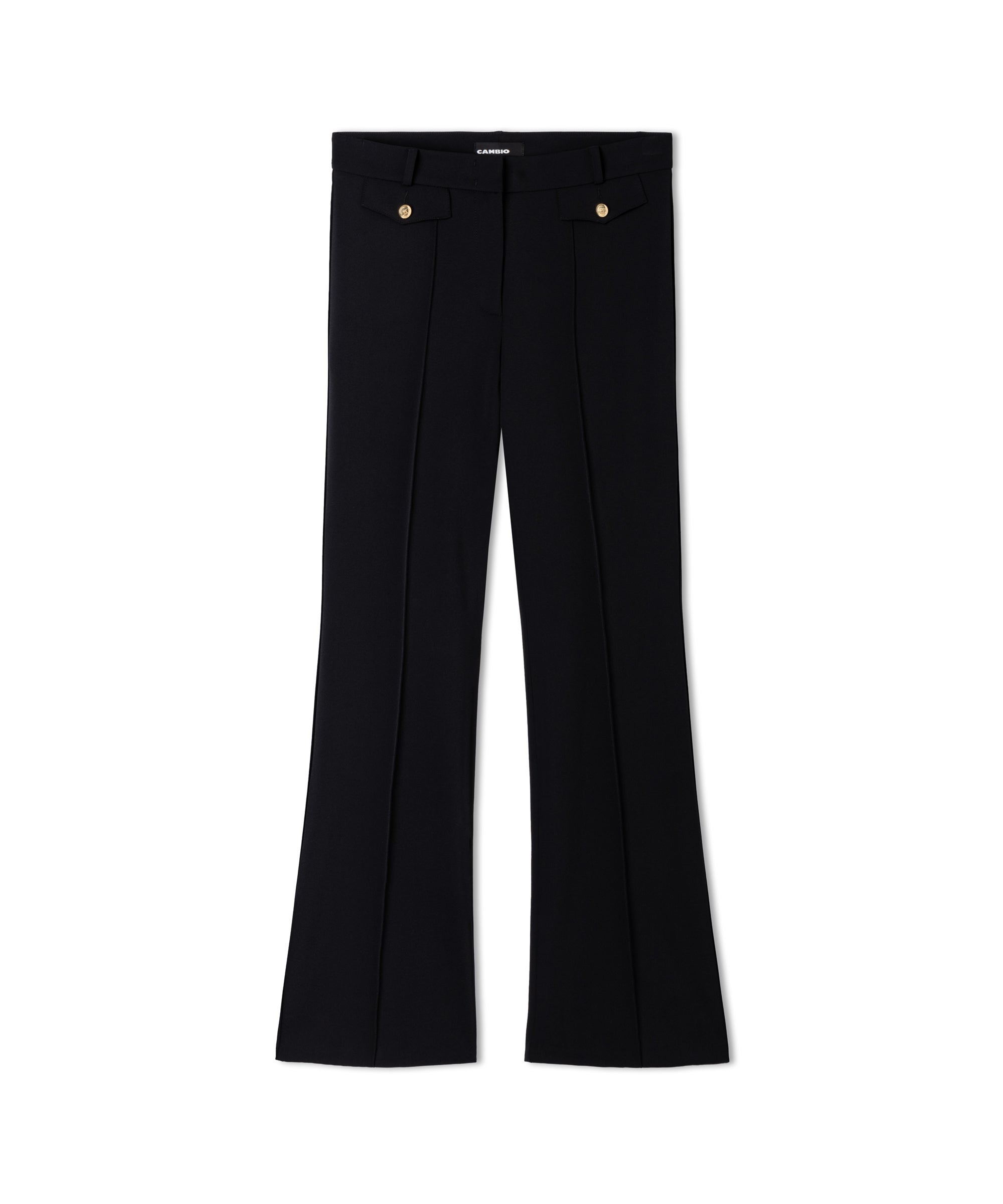 CAMBIO 6111 0255-00 Fleur Pantalon wide