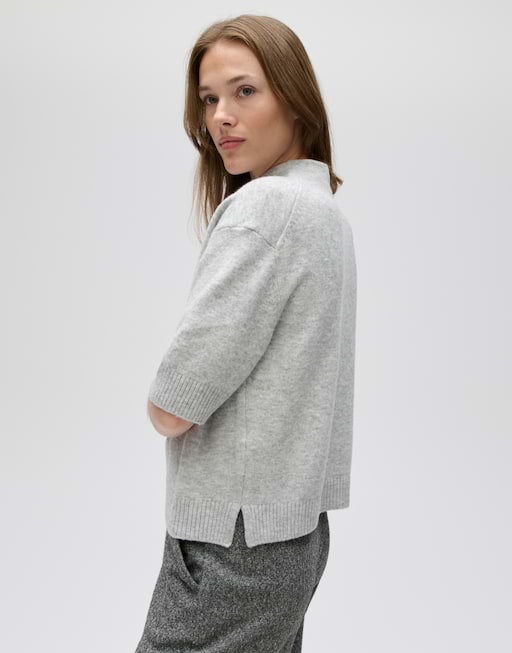 OPUS 10633114570106 Pifko Rechthoekig gebreid shirt
