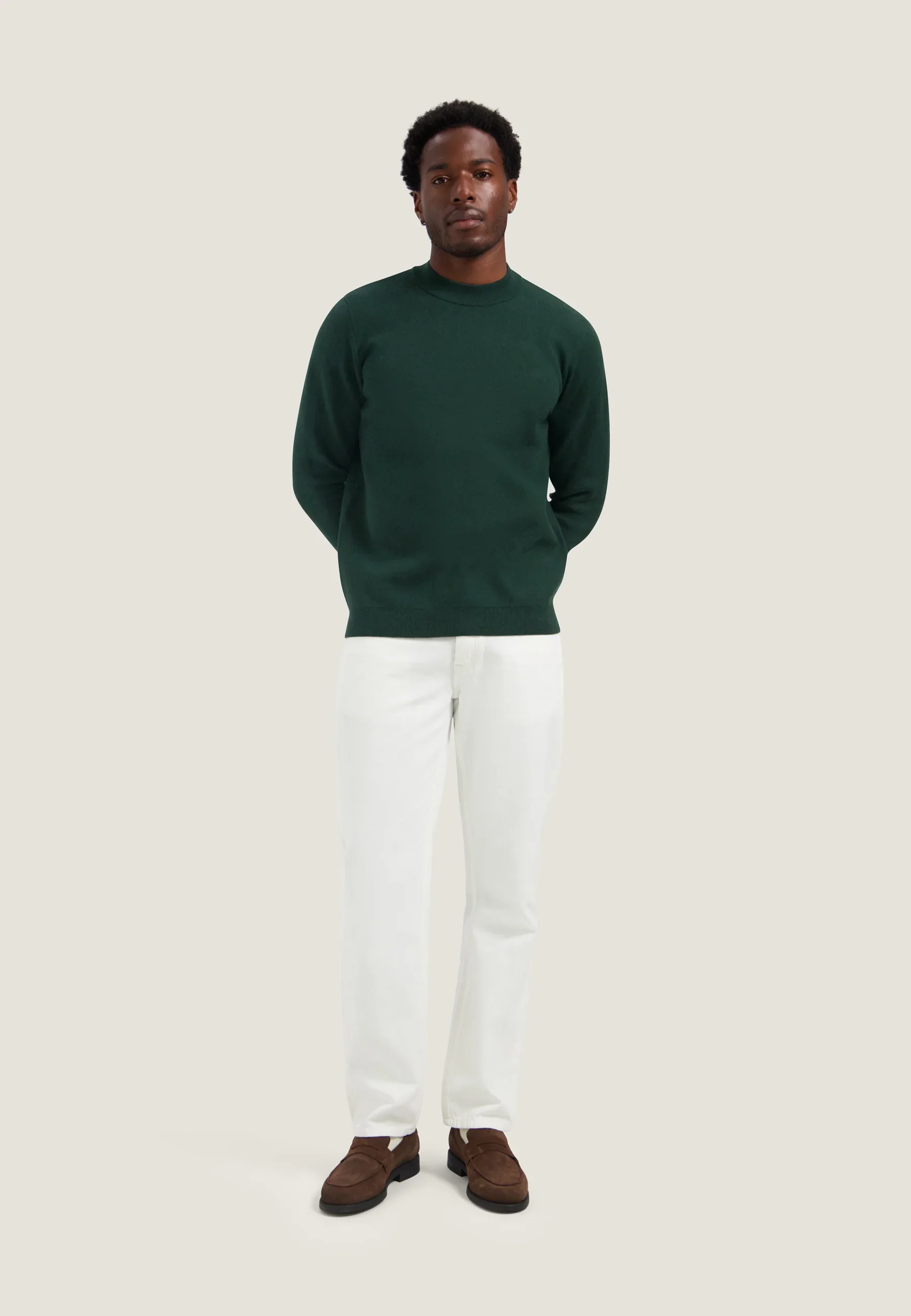 DSTREZZED 405940 ARCHER MOCKNECK groen