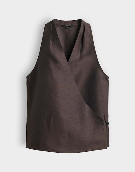 OPUS 10576314229445 Falola Wikkelblouse Top