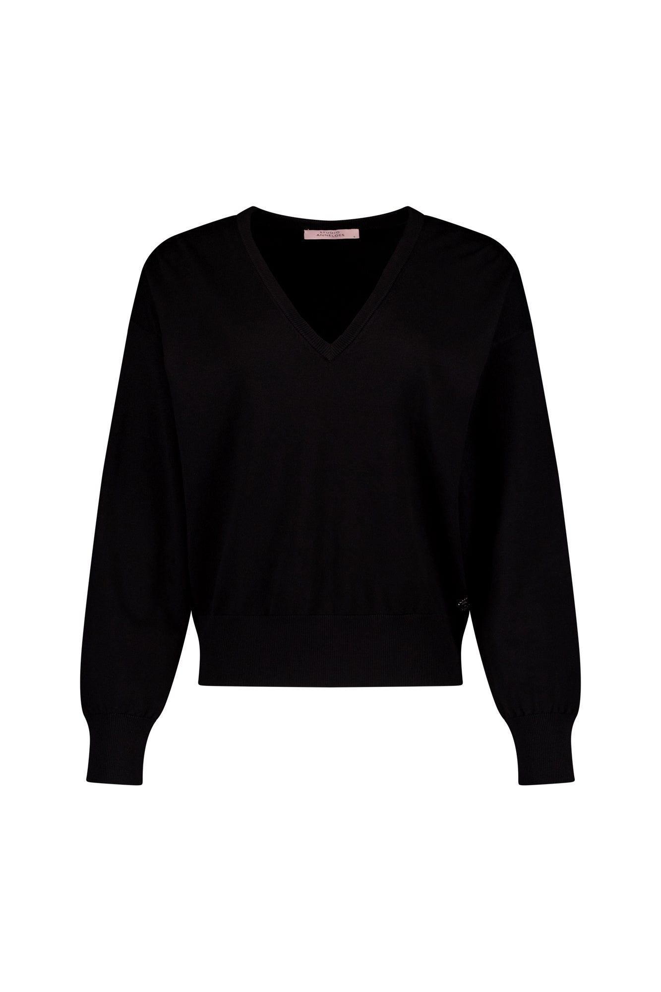 STUDIO ANNELOES 14317 Ruth v-neck pullover
