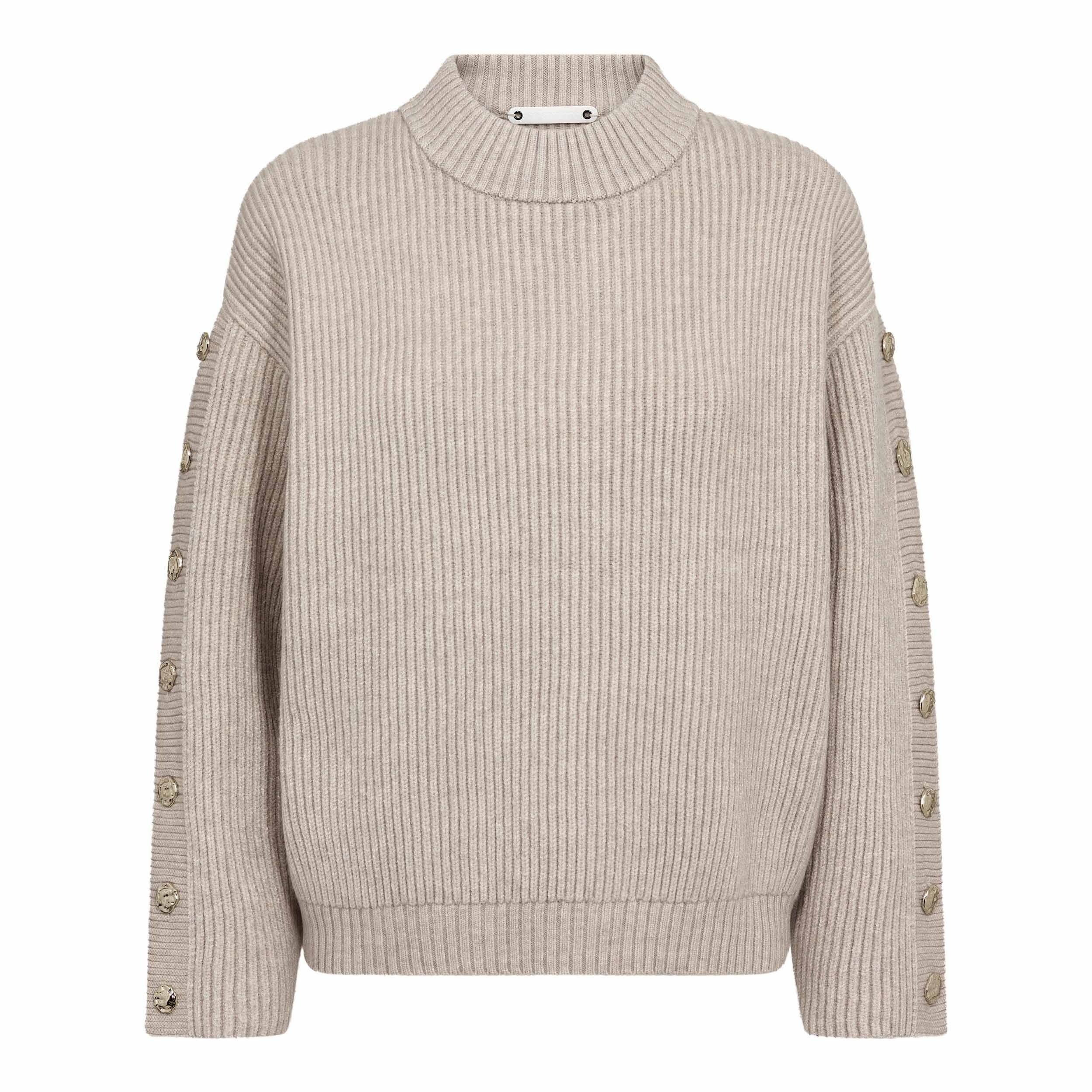 CO'COUTURE 500544 RowCC Button Sleeve Knit