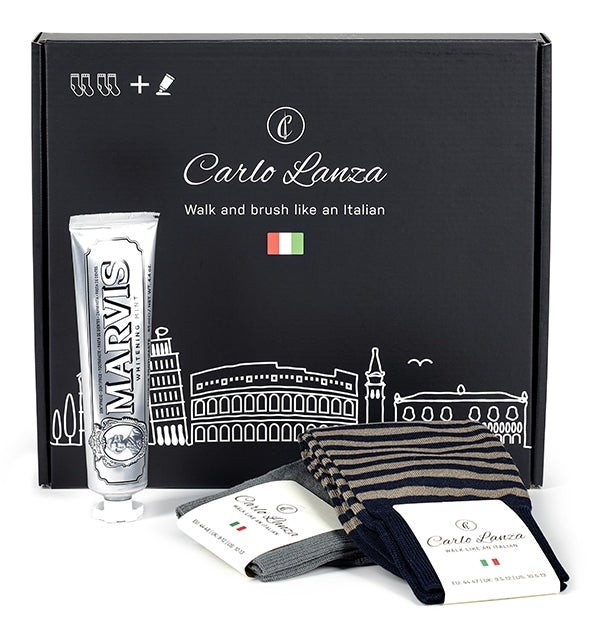 CARLO LANZA 600-311 Sokken & Tandpasta
