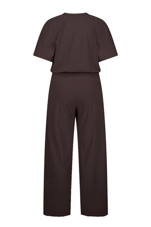 STUDIO ANNELOES 91542 Maggie jumpsuit - espresso