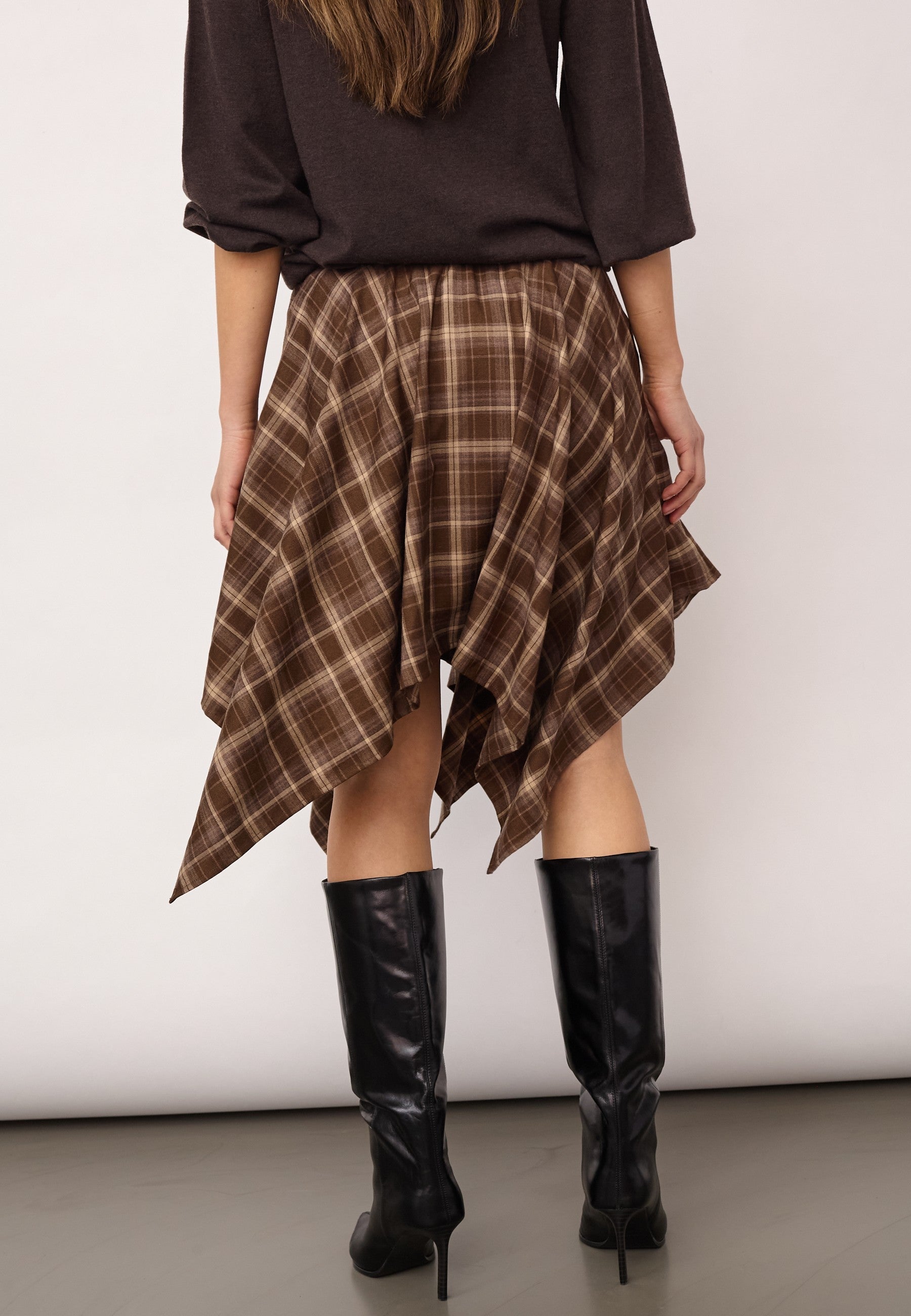 CO'COUTURE 500069 DagnyCC CheckTie Skirt