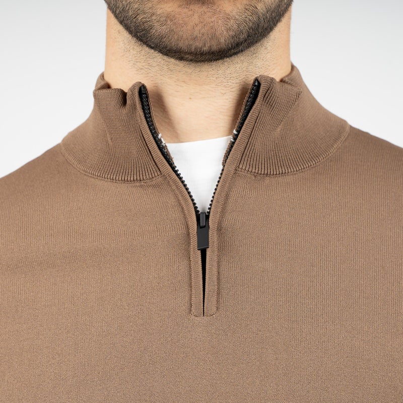 SEVEN DIALS SDL00005RA41 SPIKE HalfZip Pullover-Tabacco