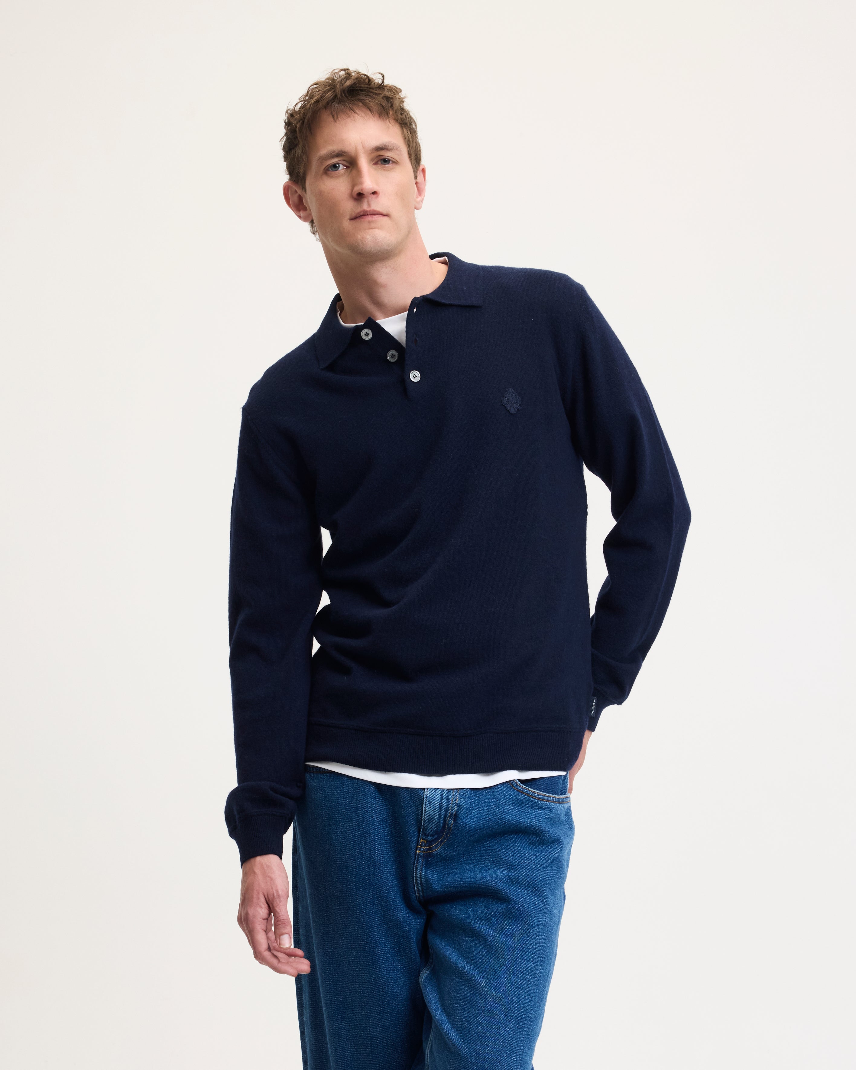 THE GOODPEOPLE KEN 26020119 polo navy