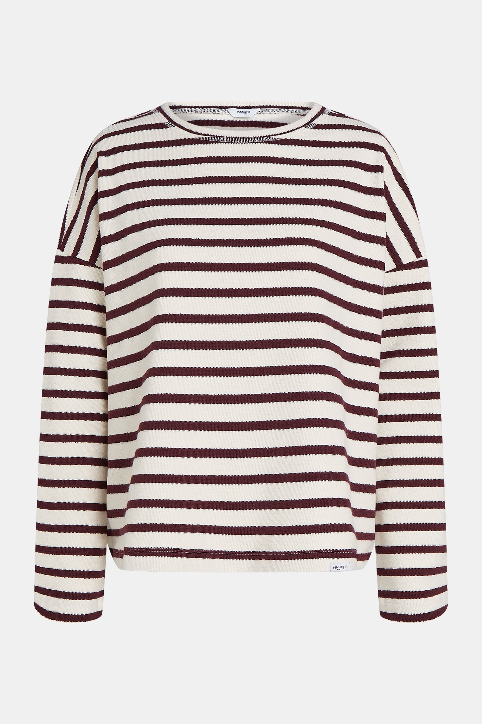 PENN&INK W26T1313 SWEATER STRIPE