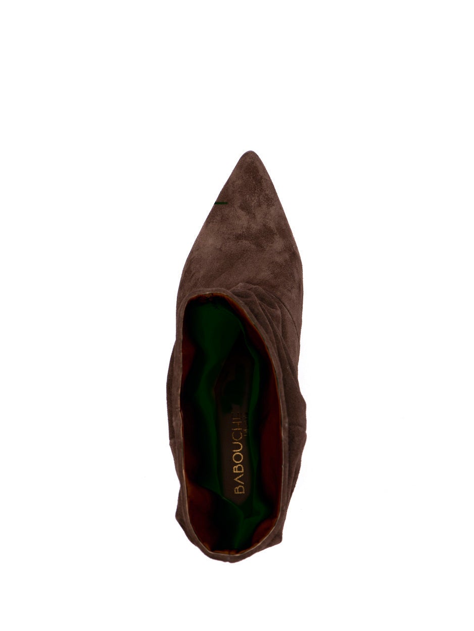 Babouche JENNA-2 Laarsje-Mocca