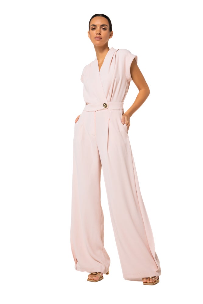CAROLINE BISS 1505/74 Jumpsuit met plooidetail
