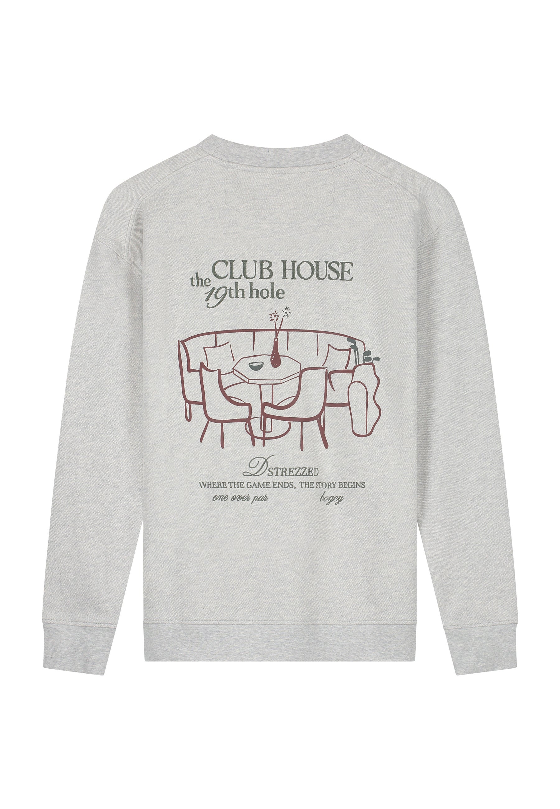 DESTREZZED 211854 KARAS ARTWORK-Grey Melange