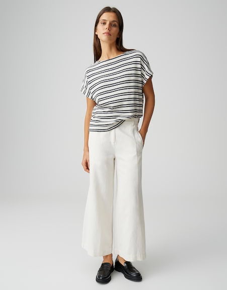 OPUS 10552014094106 Sostal Gestreept Tricot Shirt