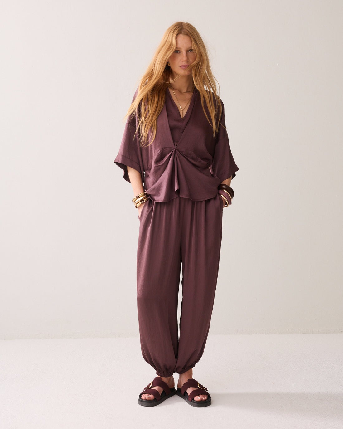 SUMMUM Blouse met sterdetail 2s3506-11817