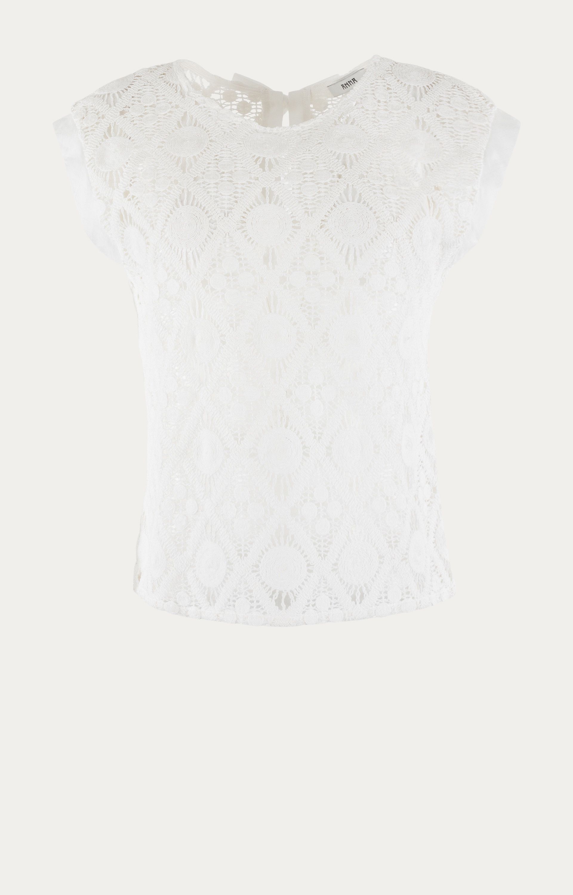 ANNA 17A05-03761 Opengewerkte Blouse