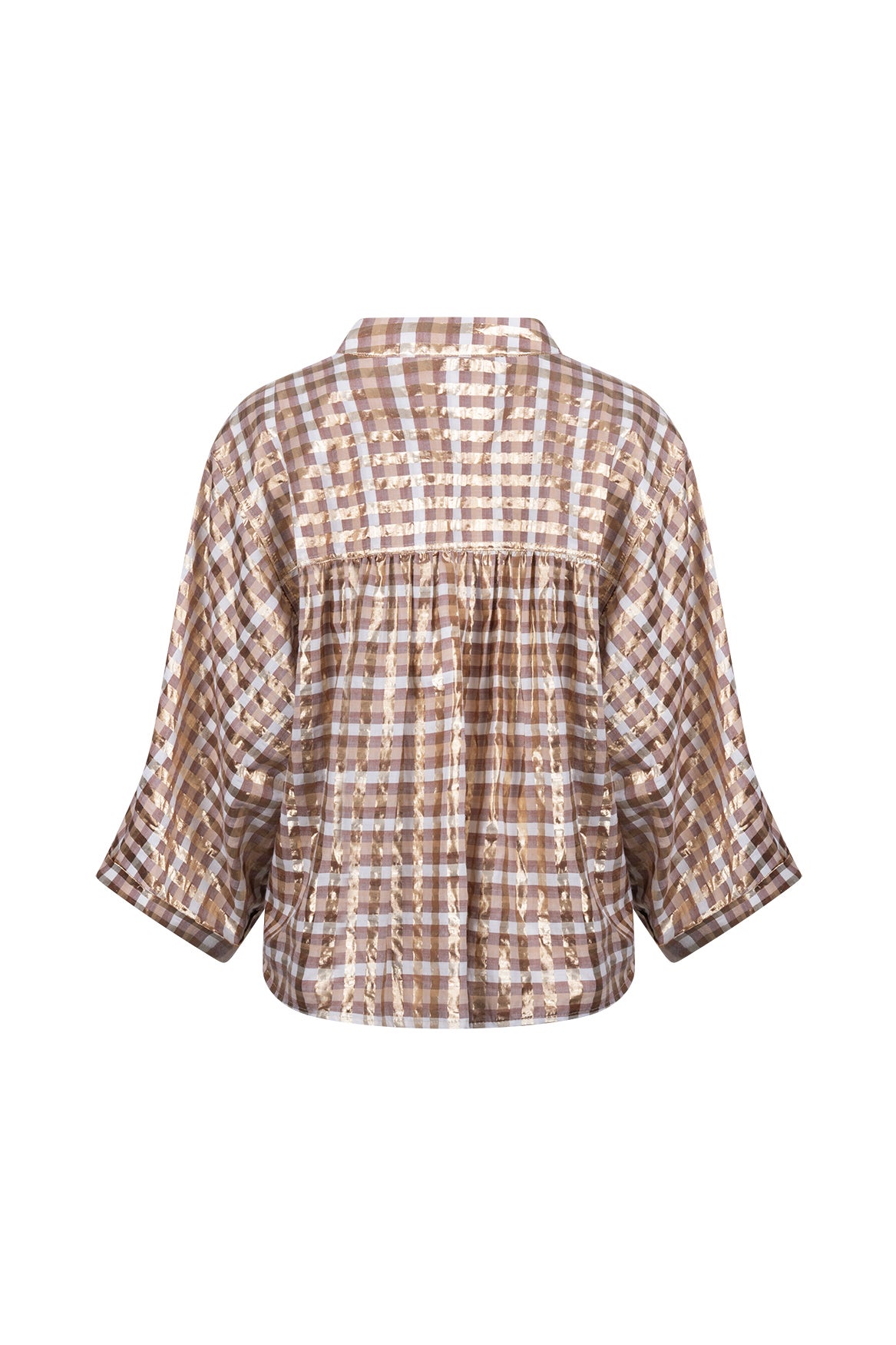 NUKUS NKF02215 Maya Blouse Check