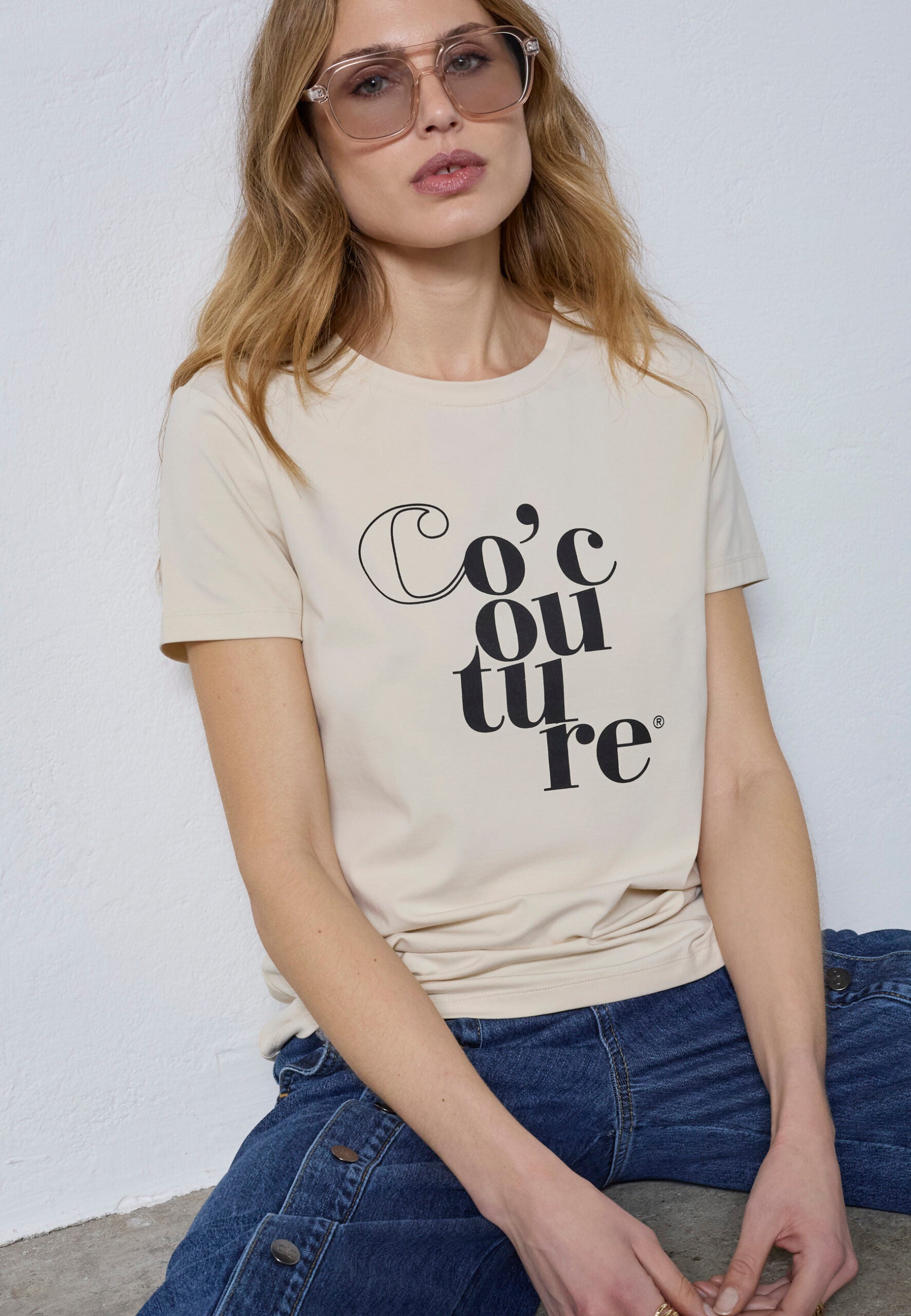 CO'COUTURE 43002 CocoutureCC Tee-offwhite