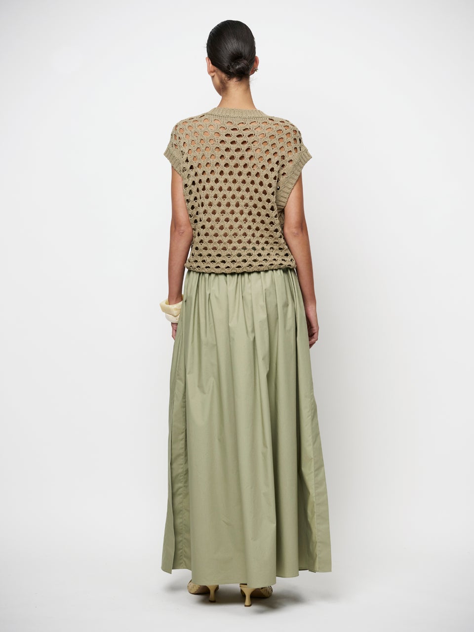 DANTE 06 262225 Callas embellished open knit top