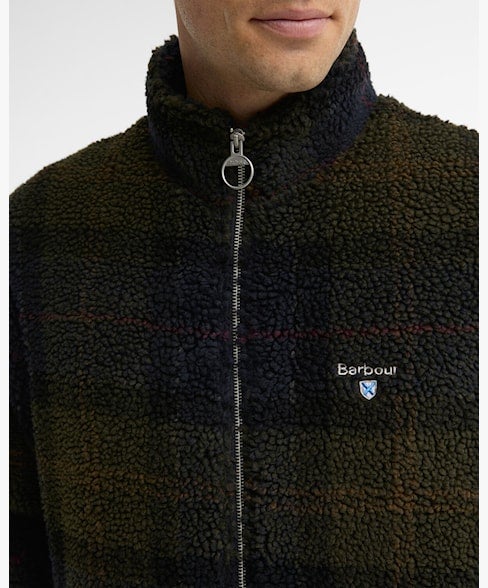 BARBOUR MFL0187 TARTAN FLEECE ZIP THROUGH SWEATSHIRTjack