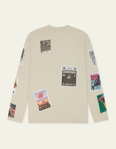LES DEUX 1002304 STAMP LS T-SHIRT