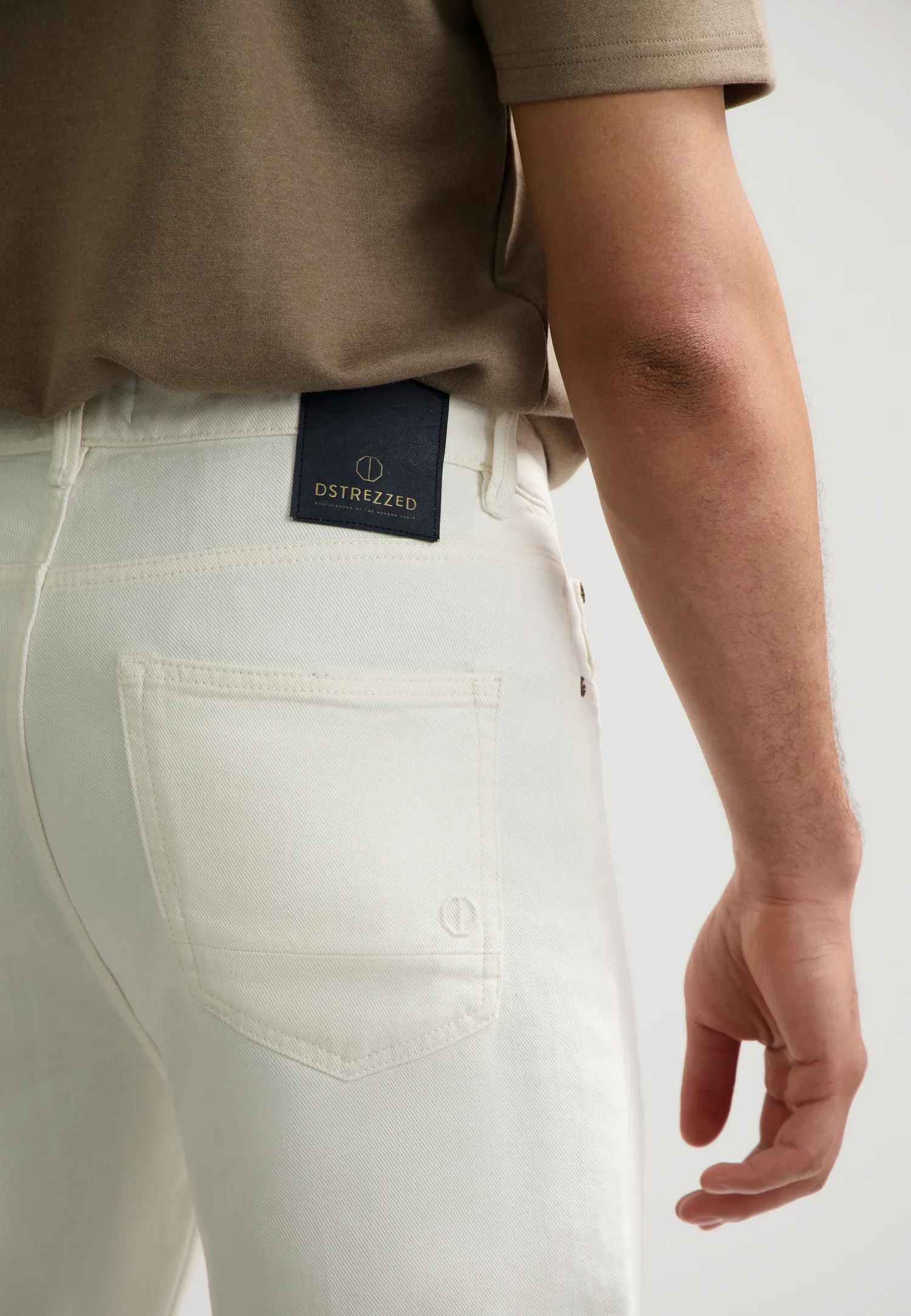 DSTREZZED 551537 Logan 5 Pocket-Offwhite