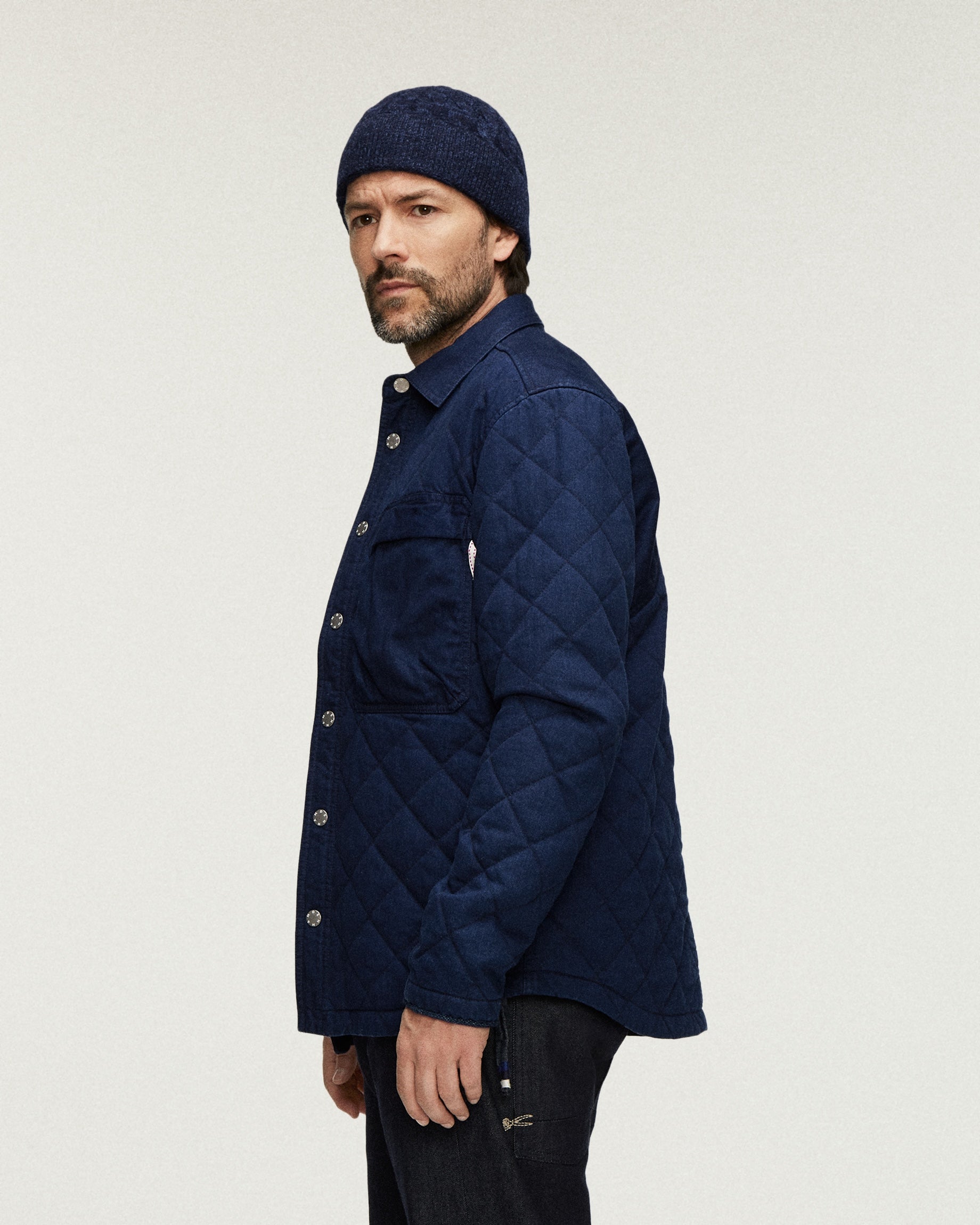 DENHAM 01-26-07-21-502 SAMUEL SHIRT denim overshirt