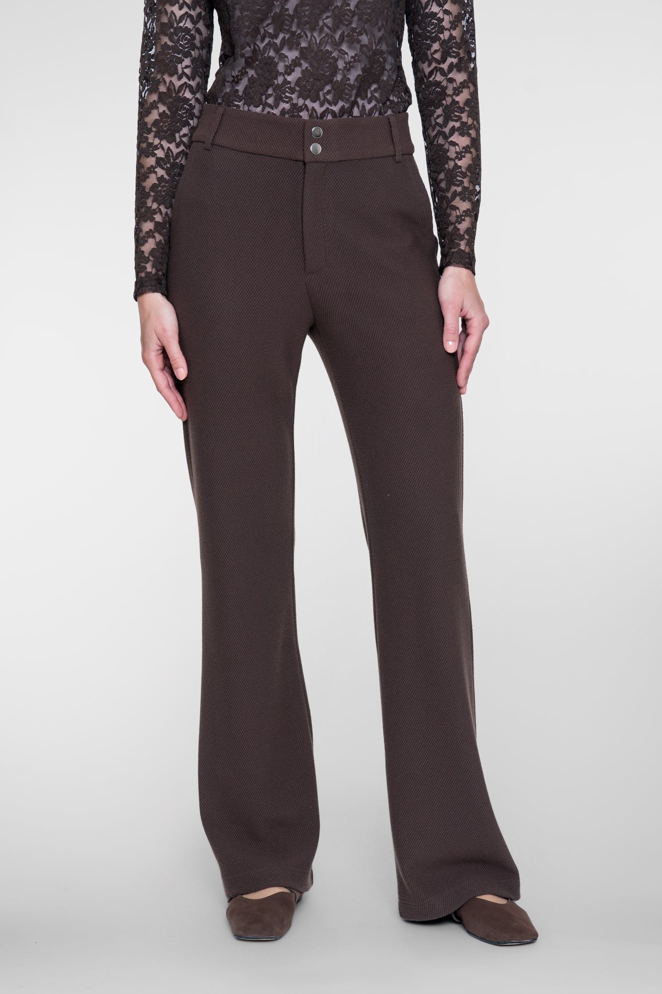 GEISHA 61587-21 COMFY FLARED PANTS