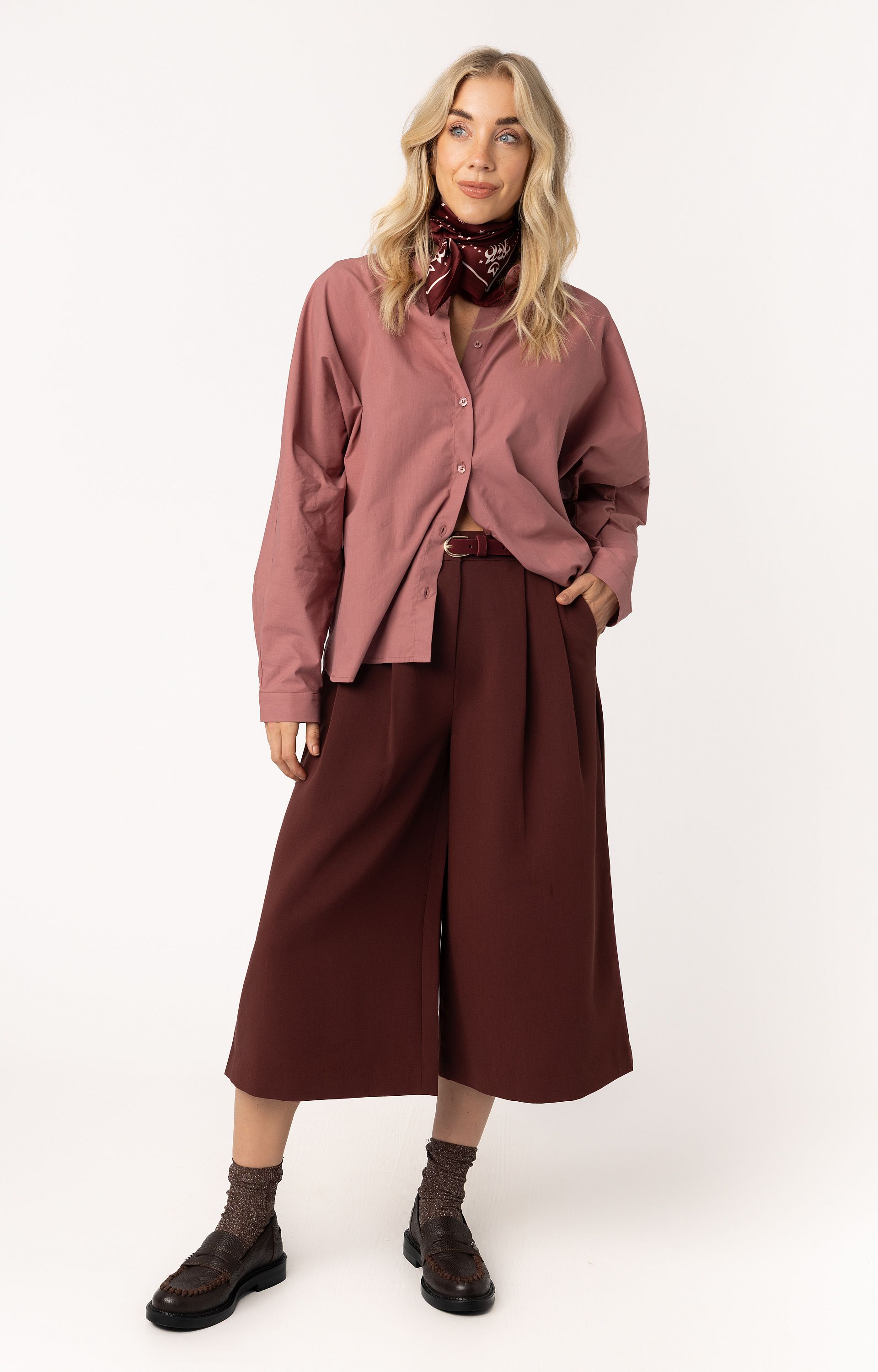 ANNA 48a05-03686-1 Blouse LS Oversized