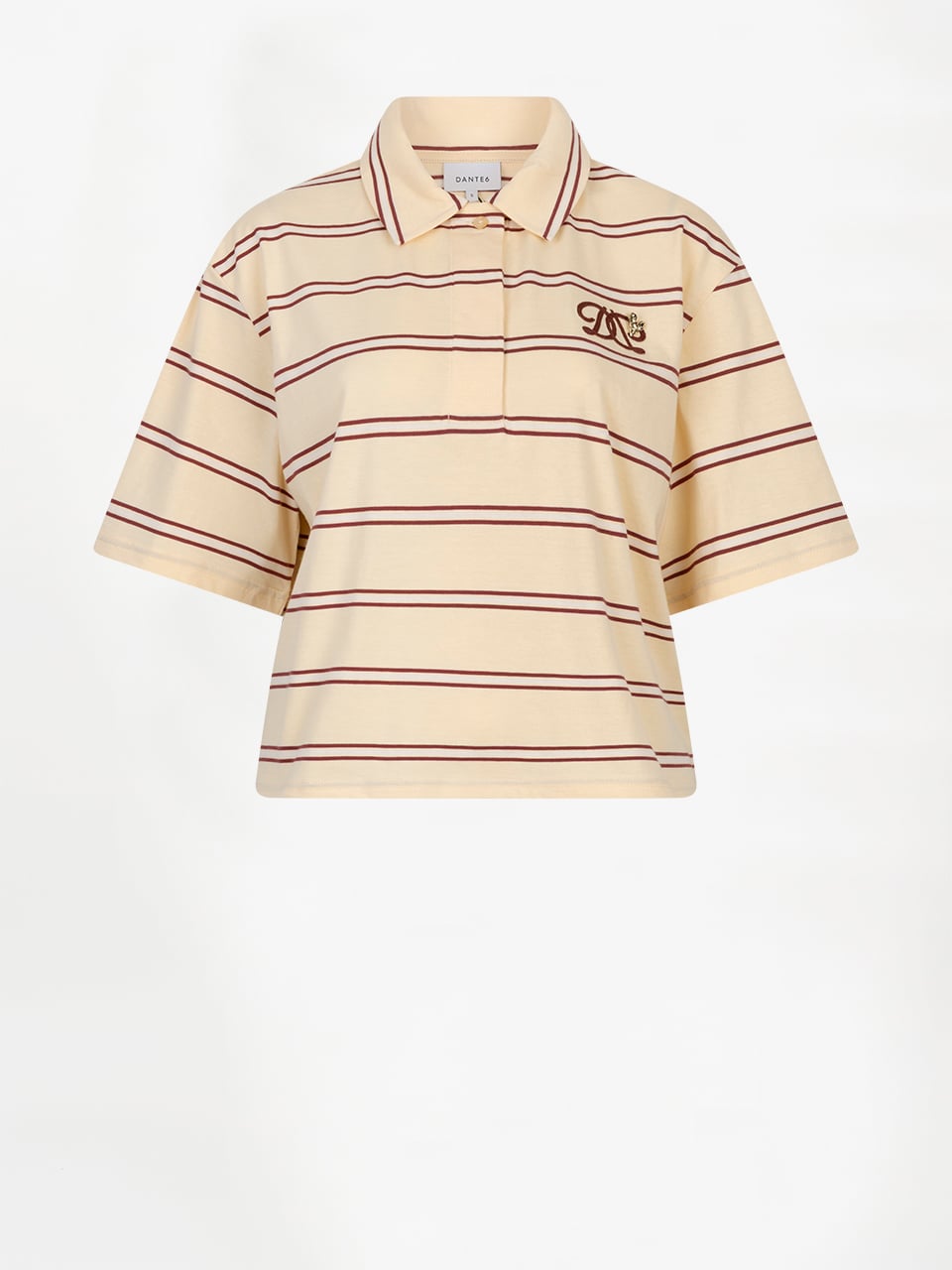 DANTE 06 261470 Crino Embellished Stripe Polo