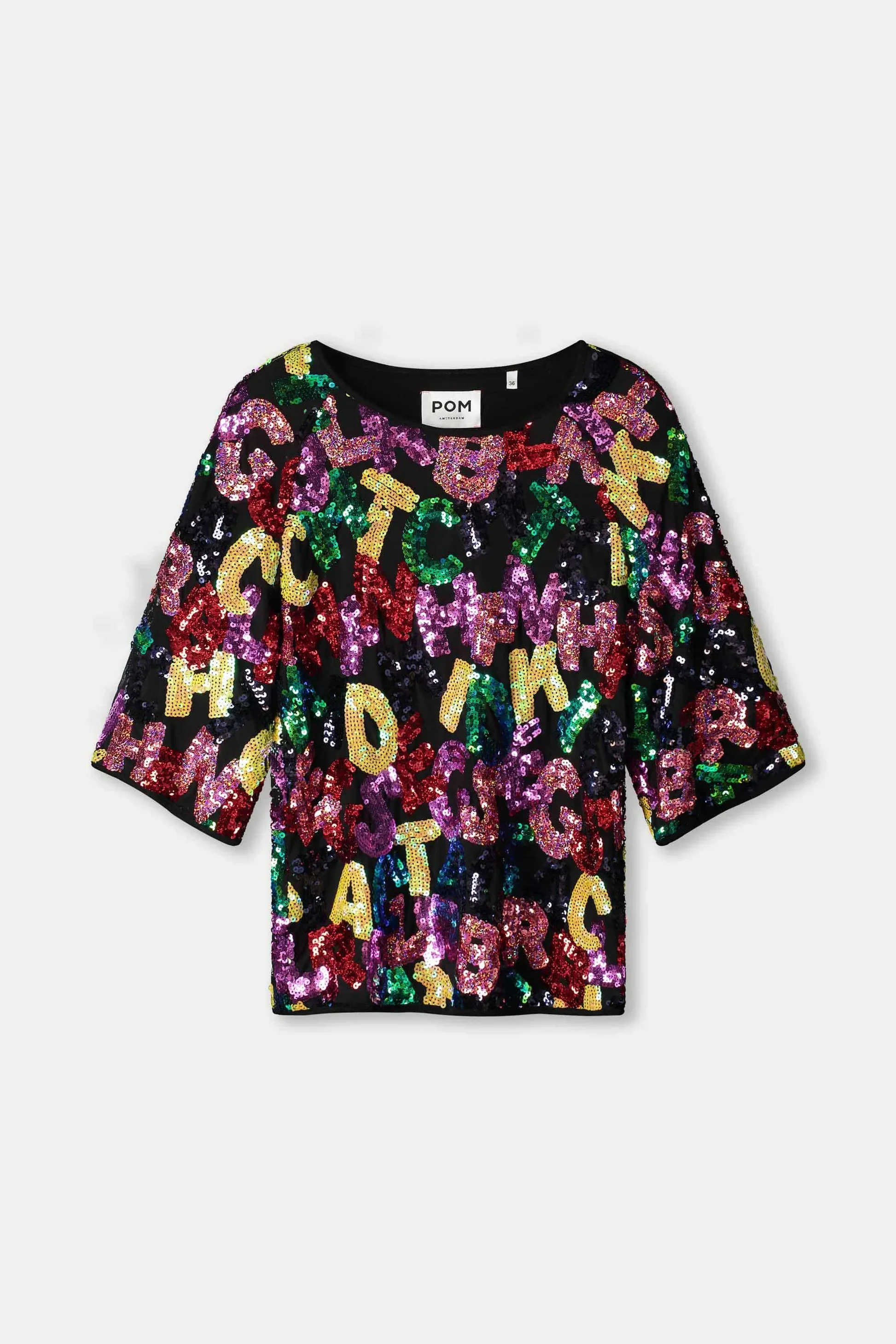 POM Amsterdam SP9375 TOP - Splashing Letters