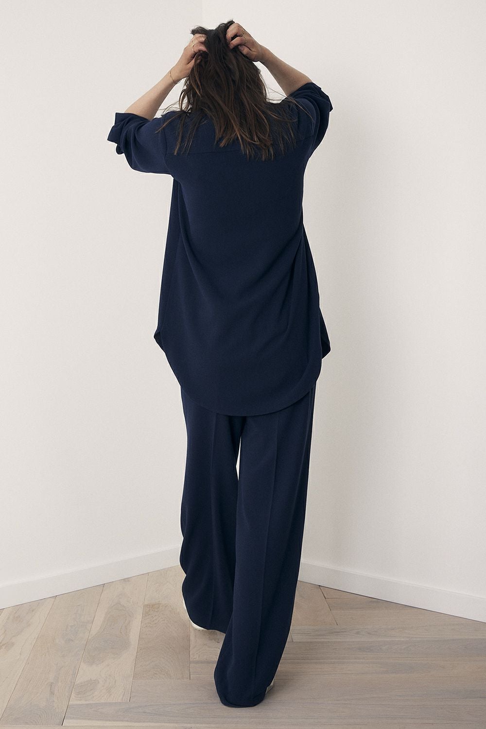 Corel Amsterdam Julia Uni Pants - Marine